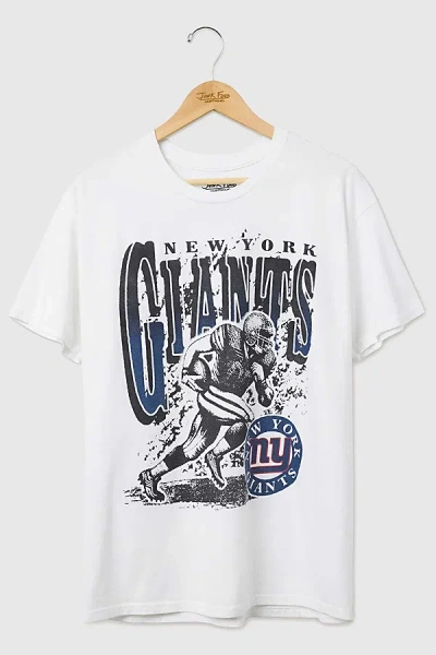 Junk Food Nfl Rushing Flea Market Tee In New York Giants, Men's At Urban Outfitters In White