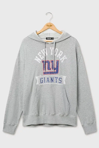 Junk Food Nfl Scrimmage Hoodie Sweatshirt In New York Giants, Men's At Urban Outfitters In Gray