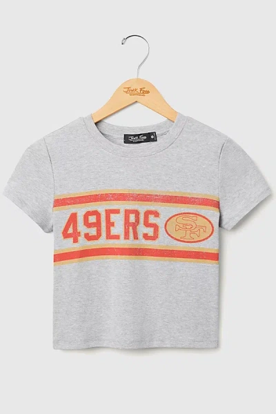 Junk Food Nfl Sideline Baby Tee, Women's At Urban Outfitters In Gray