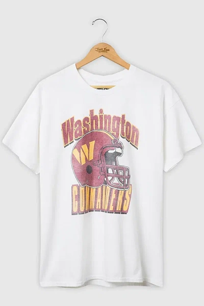 Junk Food Nfl Throwback Helmet Flea Market Tee In Washington Commanders, Men's At Urban Outfitters In Multi