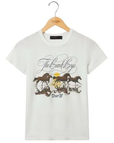 Junk Food Original Slim Fit Tee In White