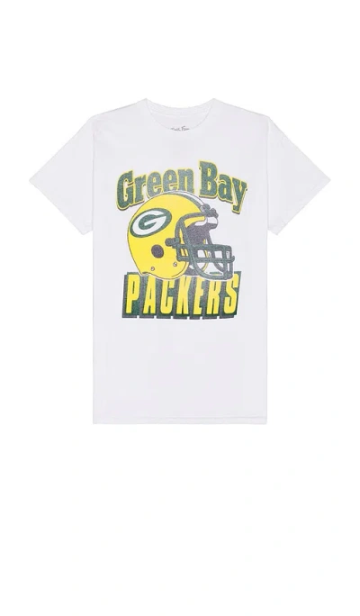Junk Food Packers Throwback Helmut Tee In White
