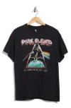 Junk Food Pink Floyd Graphic T-shirt In Black