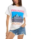 Junk Food Pink Floyd Money T-shirt In White