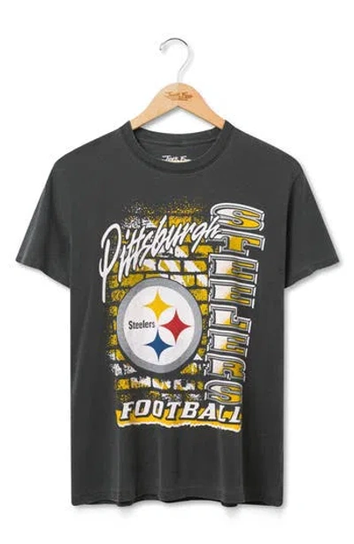 Junk Food Pittsburgh Steelers Brick Graphic T-shirt In Gray