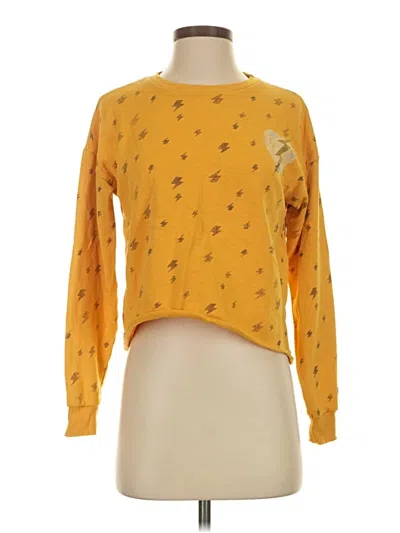 Pre-owned Junk Food Pullover Sweater In Yellow