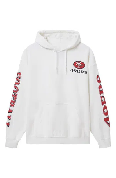 Junk Food San Francisco 49ers Fandom Hoodie In White
