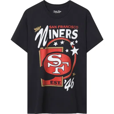 Junk Food San Francisco 49ers Star Power Cotton Graphic T-shirt In Black