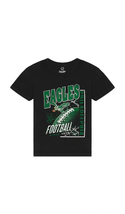 Junk Food Shirt Eagles In Black