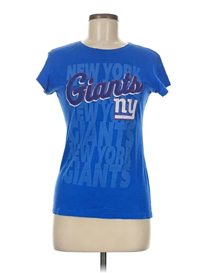 Pre-owned Junk Food Short Sleeve T-shirt In Blue