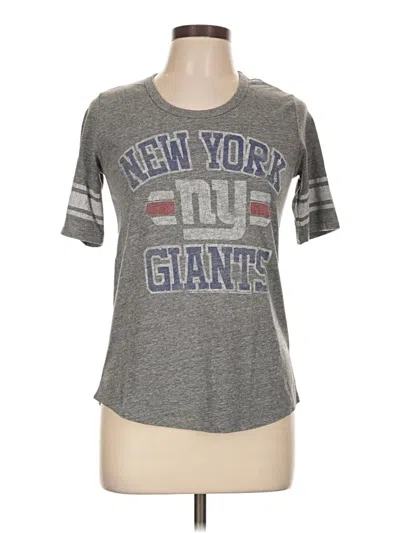 Pre-owned Junk Food Short Sleeve T-shirt In Gray