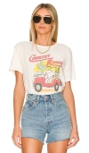 Junk Food Snoopy Country Roads Tee In White