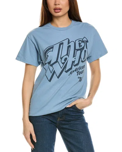 Junk Food The Who American Tour 75 T-shirt In Blue