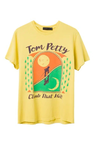 Junk Food Tom Petty Climb That Hill Graphic T-shirt In Dusty Citron
