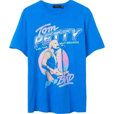 Junk Food Tom Petty Yer So Bad Graphic T-shirt In Blue Aster
