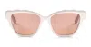 Junk Plastic Rehab Jargon - Ghost Sunglasses In Pink