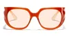Junk Plastic Rehab Jingo - Earl Grey Fade Sunglasses In Red