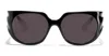 Junk Plastic Rehab Jingo - Eclipse Fade Sunglasses In Black