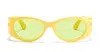 Junk Plastic Rehab June - Beam Sunglasses In Yellow