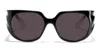Junk Plastic Rehab Jingo - Eclipse Fade Sunglasses In Black Fade