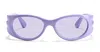Junk Plastic Rehab June - Marshmallow Sunglasses In Violet