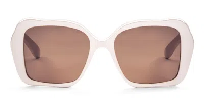 Junk Plastic Rehab Sunglasses In White