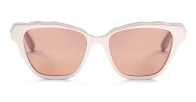 Junk Plastic Rehab Sunglasses In White