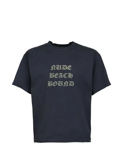 Jun/nakayama Graphic-print Box-fit T-shirt In Black