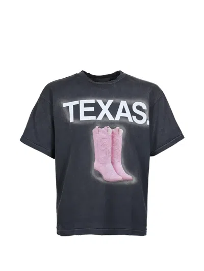 Jun/nakayama Graphic-print Box-fit T-shirt In Black