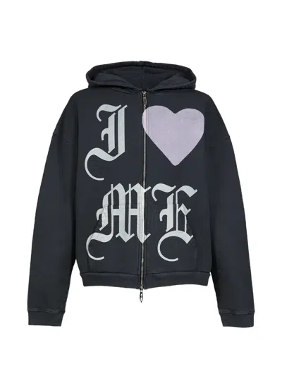 Jun/nakayama Motor Graphic-print Zip-up Hoodie In Multi