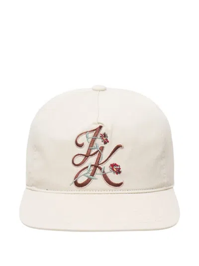 Juntae Kim Embroidery Cap In White
