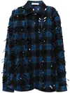 Juntae Kim Blue Laser-slashed Shirt In 蓝色