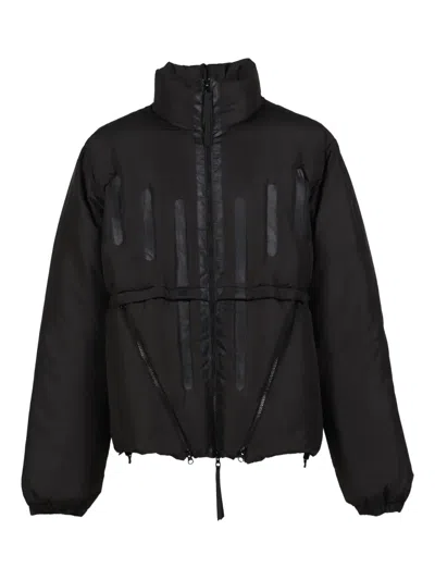 Juntae Kim Panelled Puffer Jacket In Black
