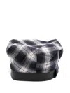 Juntae Kim Scarf Tie-neck Beret In Blue