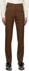 Juntae Kim Ssense Exclusive Brown Trousers In Brown