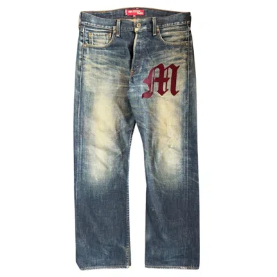 Pre-owned Junya Watanabe 2002  X Levi's “m” Denim Jeans In Blue