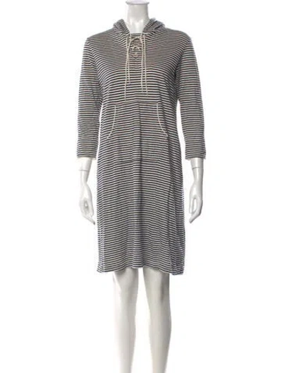 Pre-owned Junya Watanabe 2012 Knee-length Dress In Blue/white