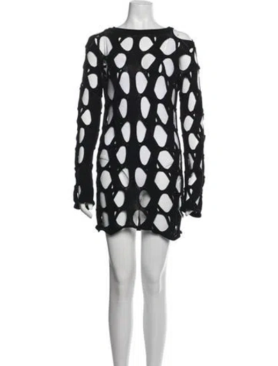 Pre-owned Junya Watanabe 2013 Crew Neck Sweater In Black