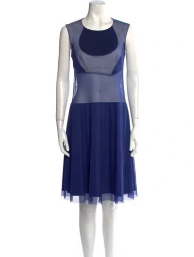 Pre-owned Junya Watanabe 2013 Knee-length Dress In Blue