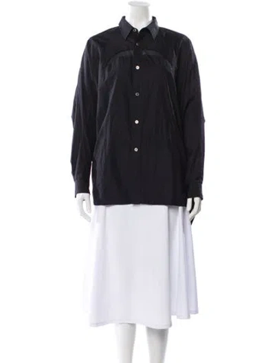 Pre-owned Junya Watanabe 2013 Long Sleeve Top In Black