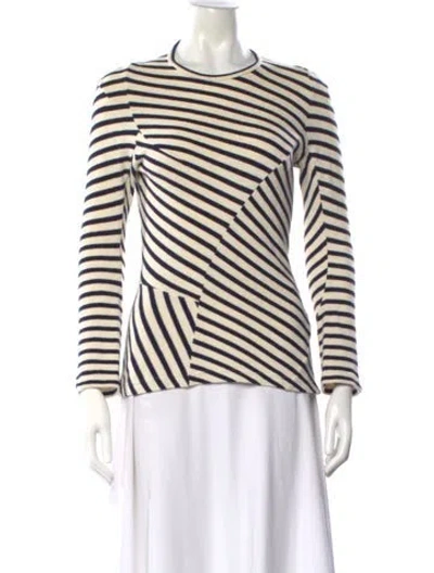 Pre-owned Junya Watanabe 2013 Striped Top In Neutral