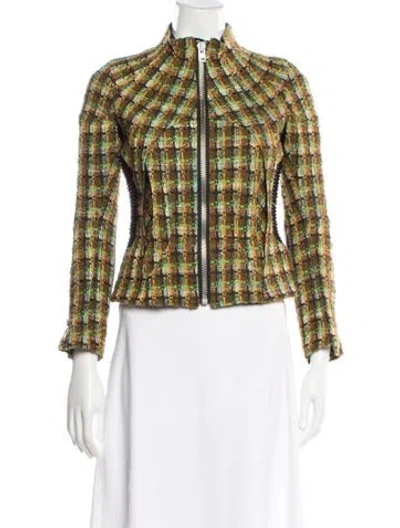 Pre-owned Junya Watanabe 2013 Wool Jacket In Green