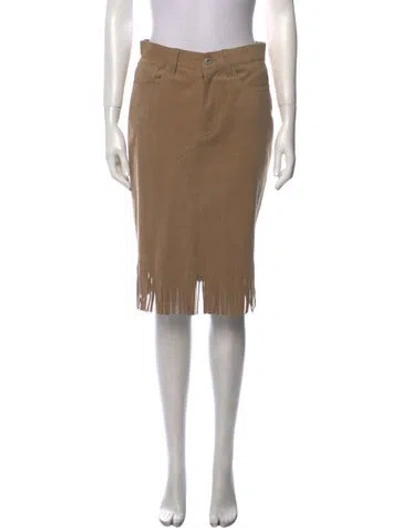 Pre-owned Junya Watanabe 2014 Knee-length Skirt In Neutral