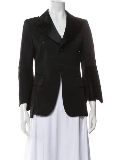 Pre-owned Junya Watanabe 2014 Wool Blazer In Green