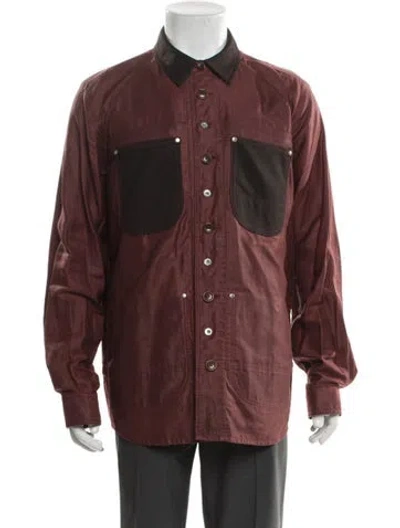 Pre-owned Junya Watanabe 2014 X Seil Marschall Utility Jacket In Red