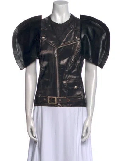 Pre-owned Junya Watanabe 2015 Printed T-shirt In Neutral