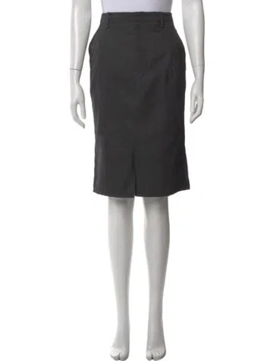 Pre-owned Junya Watanabe 2016 Knee-length Skirt In Gray