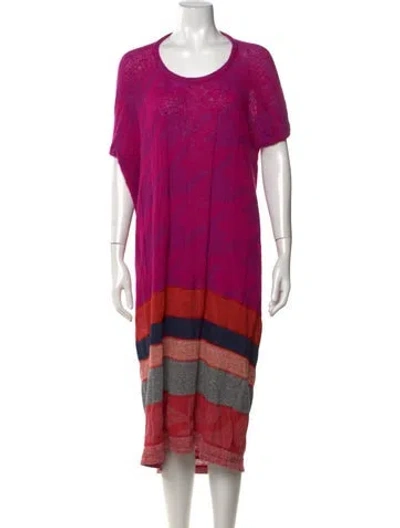 Pre-owned Junya Watanabe 2016 Midi Length Dress W/ Tags In Pink