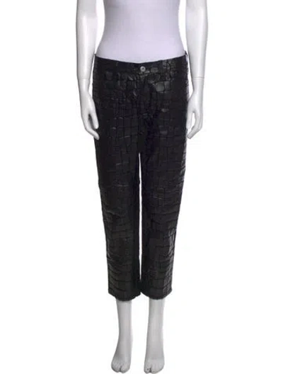 Pre-owned Junya Watanabe 2016 Straight Leg Pants In Black