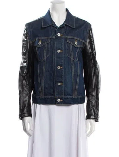 Pre-owned Junya Watanabe 2017 Denim Jacket W/ Tags In Black